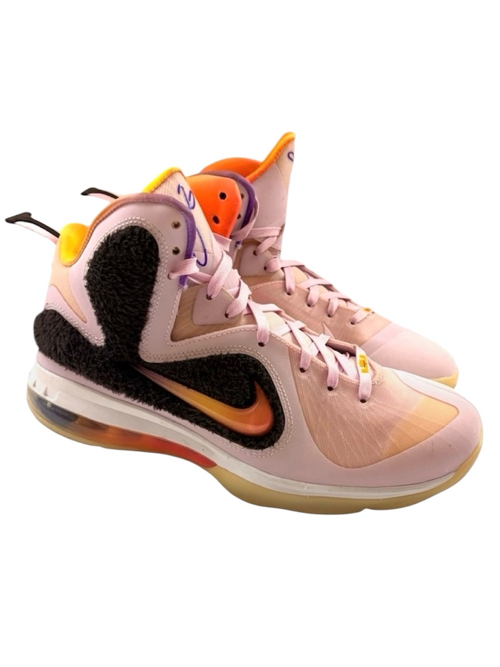 Nike‎ LeBron 9 “King Of LA” Regal High-Top Basketball shoes 22 DJ3908-600 (7.5)